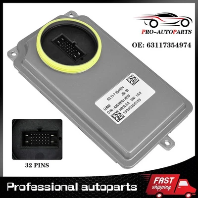 63117354974 7354974 módulo de controle de driver de farol de LED para BMW 5 Series F10 - Imagem 1 de 4