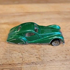 Hot Wheels Vintage 1987 Talbot Lago Green Loose Toy Car Retro - Picture 1 of 7