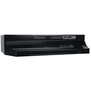 30" Kanallose Unterschrank-Dunstabzugshaube mit Beleuchtung Schwarz NuTone RL6230BL NEU - Bild 1 von 5