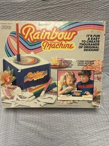 Vntg Rainbow Drawing Machine By Superior Toy & Manufacturing 1985 - Picture 1 of 16