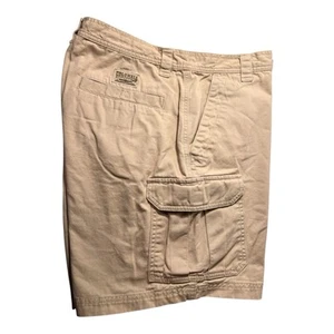 Columbia Omni- Shade Cargo Shorts Size 36x8 Khaki Flat Front - Picture 1 of 10