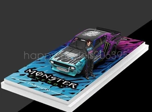 Modellino auto TM 1:64 Monster KPGC110 GT EVO Actros camion modellino pressofuso display - Foto 1 di 19