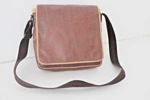 ETRO MILANO BORSA SPALLA DONNA SHOULDER BAG ITALY CASUAL VINTAGE CANVAS PAISLEY - Picture 1 of 7