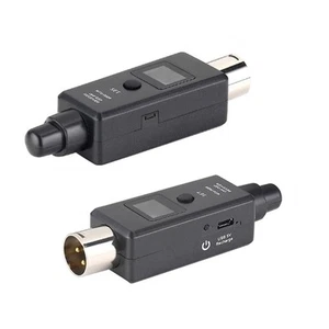 U3 Wireless Mic System Transmitter Receiver Microphone Adapter for Audio Mixer e - Afbeelding 1 van 12