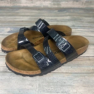 Birkenstock Salina Birko-Flor Magic Galaxy Schwarz Damen EU 40 Schmal 9-9,5 - Bild 1 von 6