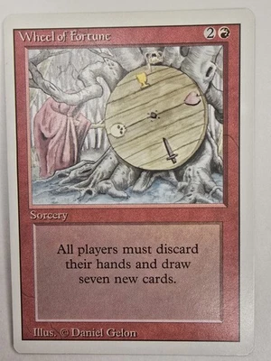 Wheel of Fortune Revised MtG Magic the Gathering Reserved List NM Gradable - Image 1 of 4