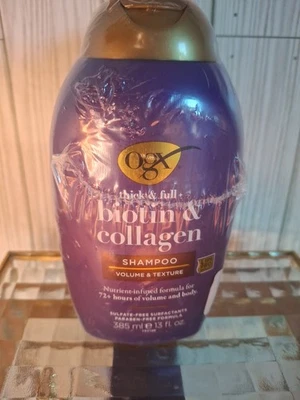 Ogx Thick Full Biotin Collagen Shampoo & Conditioner DUO 13 Fl Oz - Image 1 of 3