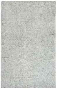3x5 Rizzy Rugs Gray Solid Single Color Wool Door Mat TAL104 - Aprx 3' x 5' - Picture 1 of 2