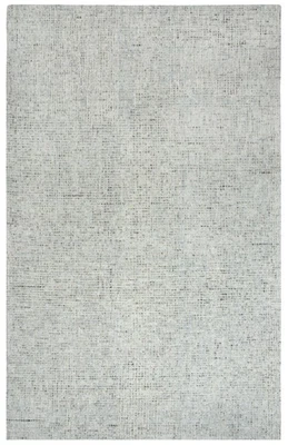 3x5 Rizzy Rugs Gray Solid Single Color Wool Door Mat TAL104 - Aprx 3' x 5' - Image 1 of 2