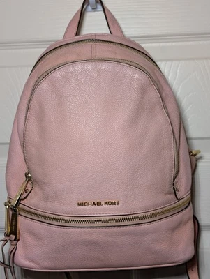 Michael Kors Women's Rhea Backpack Ballet Well Loved.  Good Overall  - Image 1 of 4