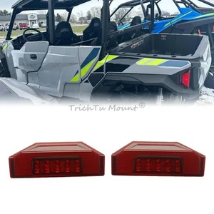 2PCS Rear Red LED Tail Light Lamps For 2017-2020 Polaris Ranger 900 XP 1000 UTV - Picture 1 of 20