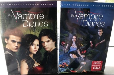 The Vampire Diaries: The Complete Second & Third Seasons (DVD,2012) Brand New,WS - Image 1 of 2
