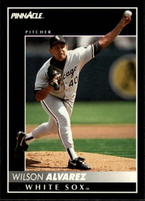 1992 Pinnacle #192 Wilson Alvarez - NM - Image 1 of 2