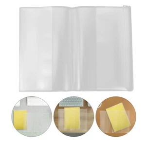 10 Pcs Clear Book Covers Transparent for Books Protetion Pupils - Picture 1 of 11