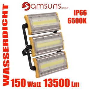 150W SMD COB LED Fluter Außen Strahler Leuchte Scheinwerfer Flutlicht IP66