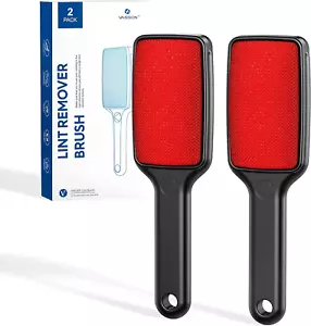 Lint Brush, Double-Sided Lint Remover Brush, Lint Brushes for Clothes, Reusable - Picture 1 of 7