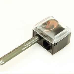 Precision Cosmetic Pencil Sharpener Eyebrow Lip Liner Eyeliner Red NICE8 - Picture 1 of 11