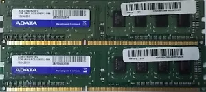 ADATA 4GB (2 X 2GB ) 1RXB (DDR3-1333) PC3-10600U-999 RAM MEMORY - Picture 1 of 2
