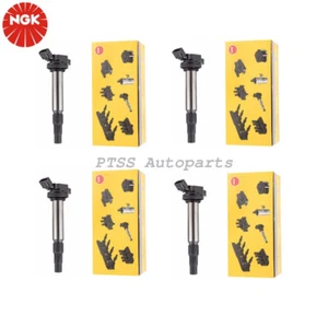 4 pcs OEM NGK Ignition Coils For Toyota Corolla 2009-2017 Prius 2012-2017 1.8L - Picture 1 of 7