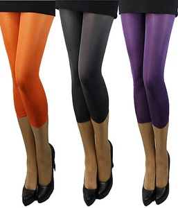Sale!! Marilyn 3/4 capri Damen Leggings Leggins Mikrofaser violett Gr XS-S-M-L - Bild 1 von 5