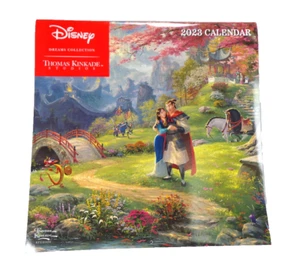 Disney 2023 Calendar Dreams Collection Thomas Kinkade Poster - Picture 1 of 10