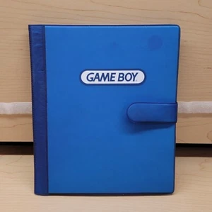 Raccoglitore giochi Nintendo Gameboy blu originale vintage - Foto 1 di 3