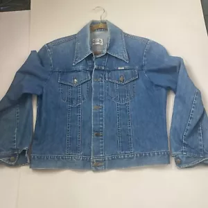 Chaqueta vaquera vintage Sedgefield para hombre talla grande azul no hacer nada - Imagen 1 de 24