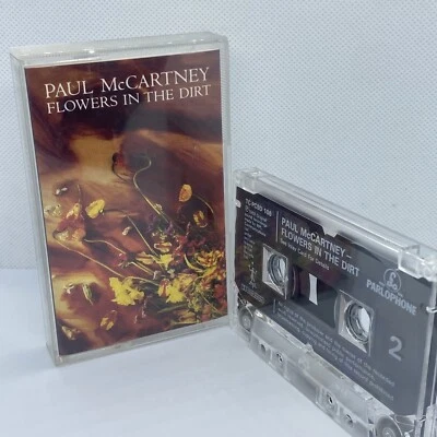 PAUL McCARTNEY FLOWERS IN THE DIRT cassette tape album - Image 1 of 4