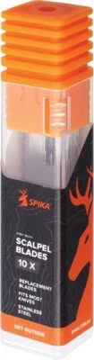 SPIKA Set of 10 Scalpel Replacement Blades Stainless Steel Construction SPSE043 - Image 1 of 2
