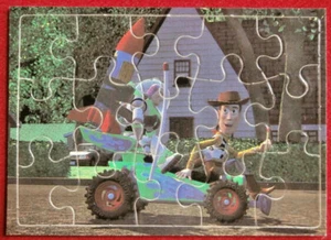 TOY STORY - Card #57 - Puzzle Card - Buzz and Woody - SkyBox 1995 - Picture 1 of 2