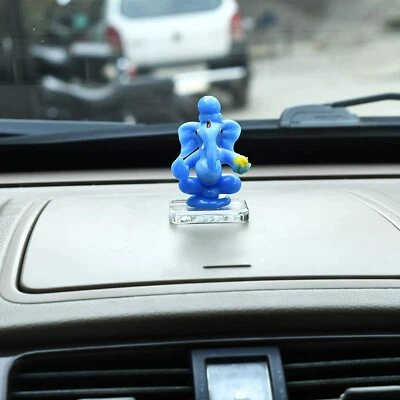 Lord Ganesha Ganesh Idol para tablero de instrumentos de coche pieza de exhibición 8,5 cm x 5 cm Foto 1 de 4