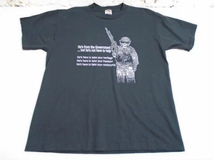United States Environmental Protection Agency Graphic T Shirt Black Size Large - Picture 1 of 7