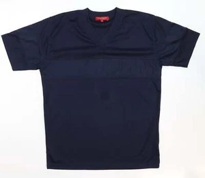 T-shirt da uomo blu poliestere Raggazzo taglia M collo a V - Foto 1 di 12