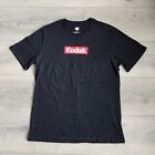 Kodak Print Black Short Sleeve T Shirt Large