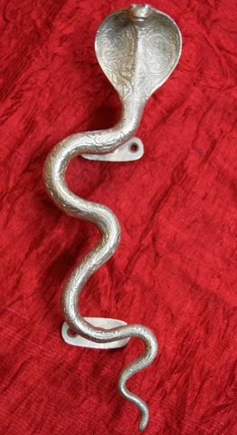 Cobra Snake Shape Brass Door Handle Serpent Door Pull Restaurant Decoration AK92 Cover