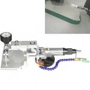 Pneumatic Glass Chamfering Machine Air Stone Round Corner Machine Glass Grinding - Picture 1 of 13