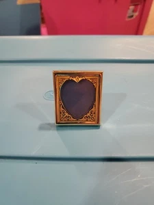 Miniature Photo Frame Heart Shaped About 2" X 2" - Picture 1 of 4