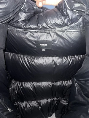 NEW Mackage Men's Kent Short Hooded Puffer Coat In Black SZ 42 - Image 1 of 4