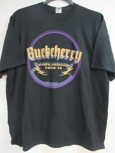 BUCKCHERRY OFFICIAL MERCH N.A. TOUR 2014 BAND CONCERT MUSIC T-SHIRT 2XL / XXL - Picture 1 of 5