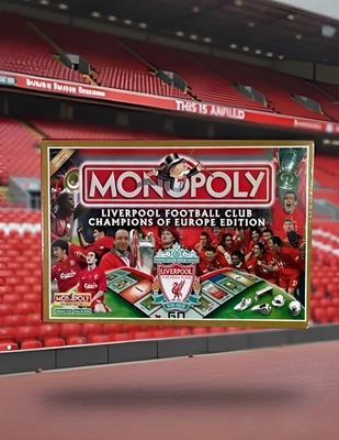 Liverpool Champions of Europe Monopoly 2005 - Complete LFC Board Game - Image 1 of 4
