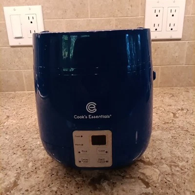 Cook's Essentials 6 Cup Digital Perfect Cooker Hot Rice & More Good For RV/Room - Image 1 of 4