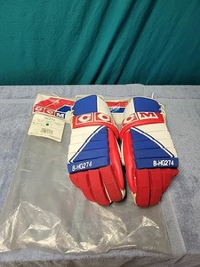 Guanti da hockey CCM B-HG274 13" o 14" colore Montreal vecchia scuola. Ottime condizioni - Foto 1 di 10