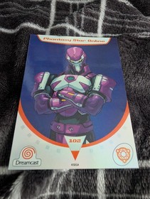 Phantasy Star Online Kireek Sega Dreamcast Trading Card #102 Foil LRG