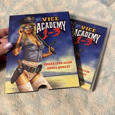 Vice Academy 1-3 VSA Blu-Ray OOP Limited Edition Vinegar Syndrome 1,161 of 3,000 - Image 1 of 4