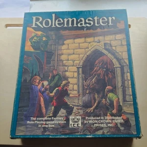ROLEMASTER STARTER BOX STANDARD SYSTEM RPG ROLLENSPIEL #1000 1987 1.AUFLAGE - Bild 1 von 7