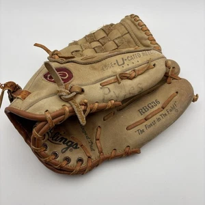 Guanto da baseball Rawlings RBG36 Dale Murphy Fastback lancio destro profondo pozzo - Foto 1 di 15
