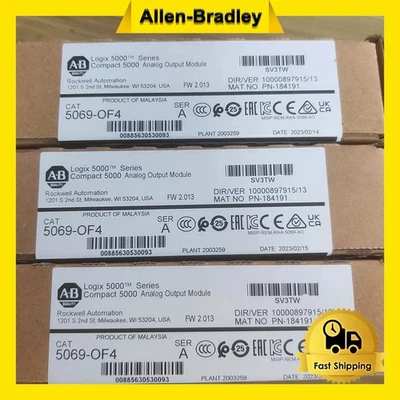 NEW Factory Sealed AB 5069-OF4 Compact 5000 Logix Analog Output Module 5069OF4 - Image 1 of 4