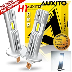 AUXITO FREE ERROR H1 LED 20000LM High Headlight Low Beam Kit 200W Bulb 6500K USA - Picture 1 of 18