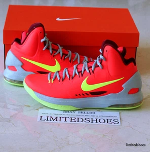NIKE ZOOM KD V 5 DMV CRIMSON MARYLAND ix elite usa bhm all star christmas id - Picture 1 of 1