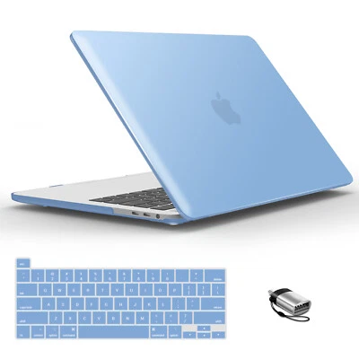 Funda IBENZER para MacBook Air/Pro 13 15 16 pulgadas con cubierta de teclado + adaptador tipo C Foto 1 de 4